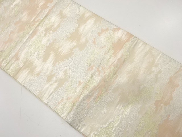 JAPANESE KIMONO / ANTIQUE KIMONO / SILK / WOVEN MIST